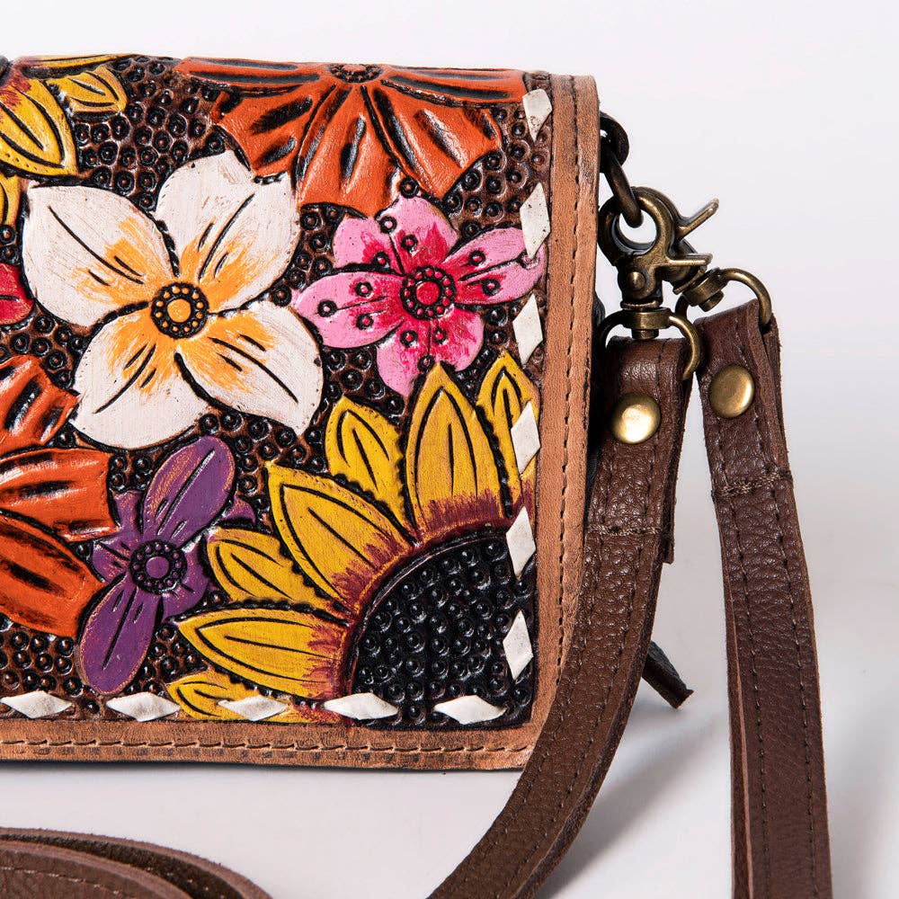 Cowgirl or Cactus Organiser Genuine Western Leather Women: LS western