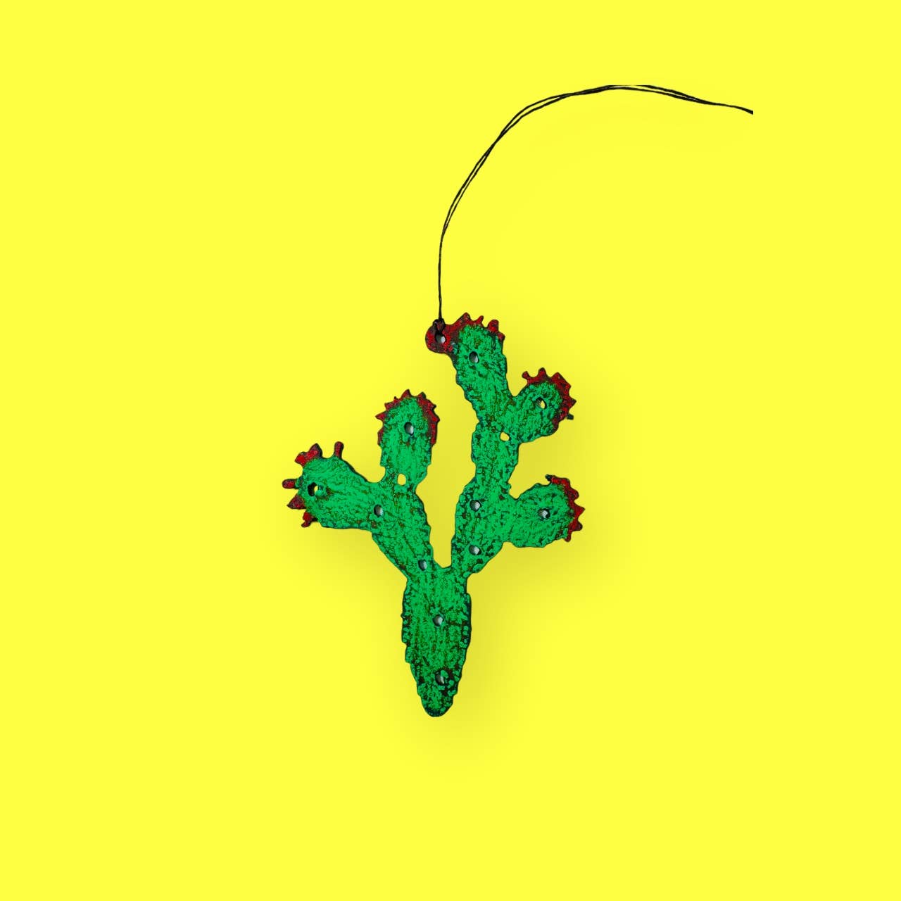 Prickly Pear ornament southwestern Arizona Desert holiday whimsie