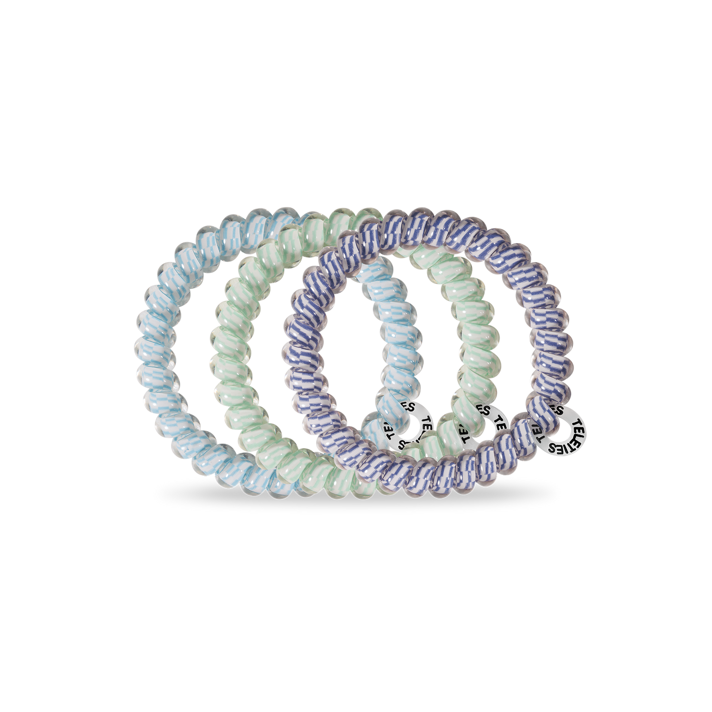 Spiral Hair Coil | Small | Totally Turquoise Teleties