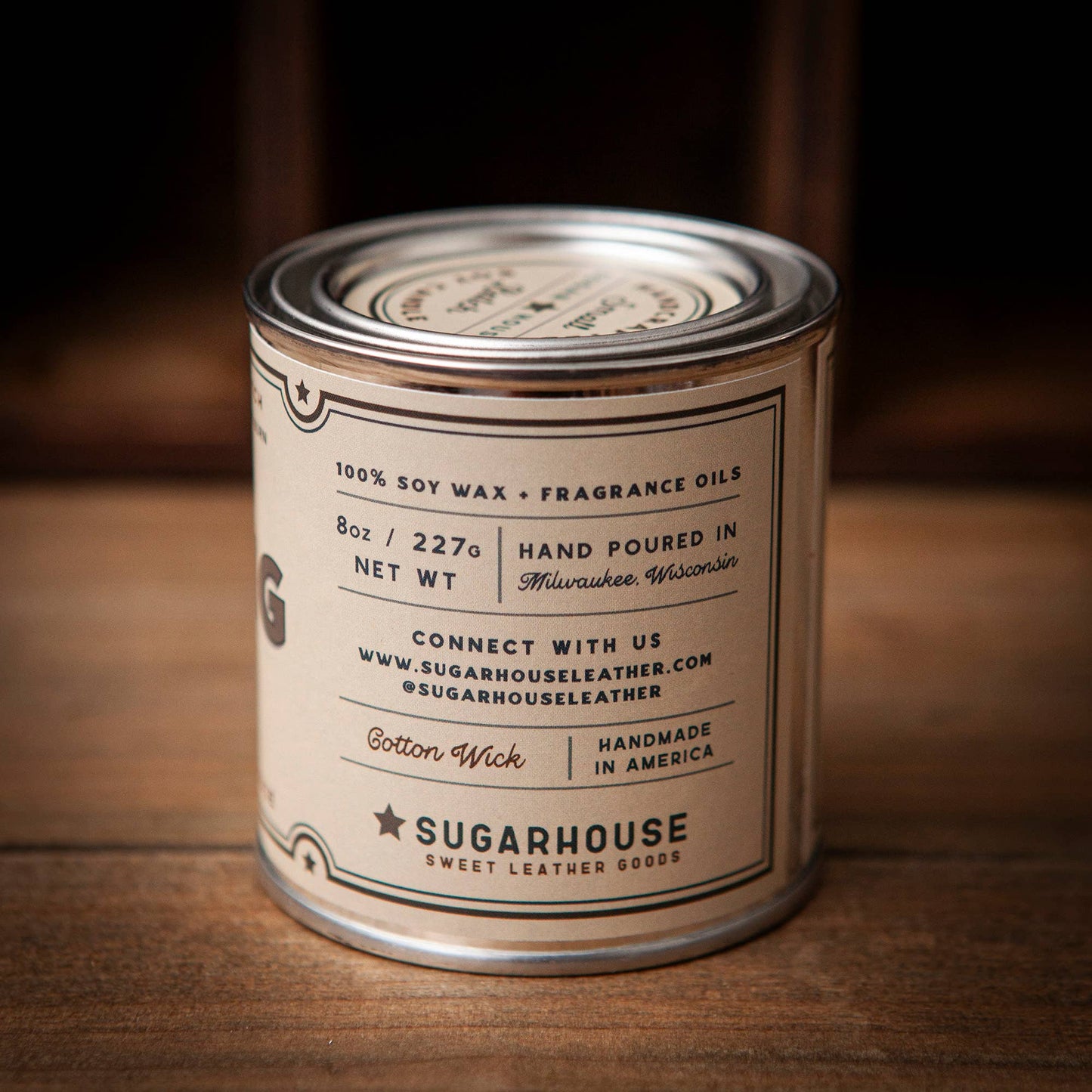 Light a Fucking Candle Soy Paint Can Candle Sugarhouse