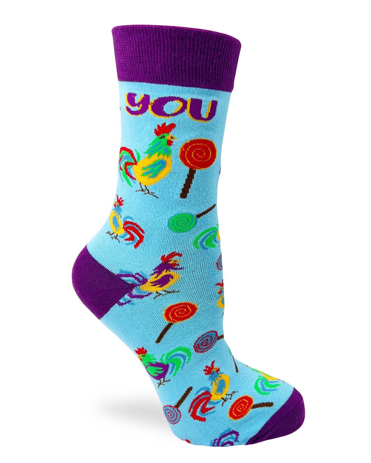 You Cock Sucker Women's Crew Socks Fab Daz