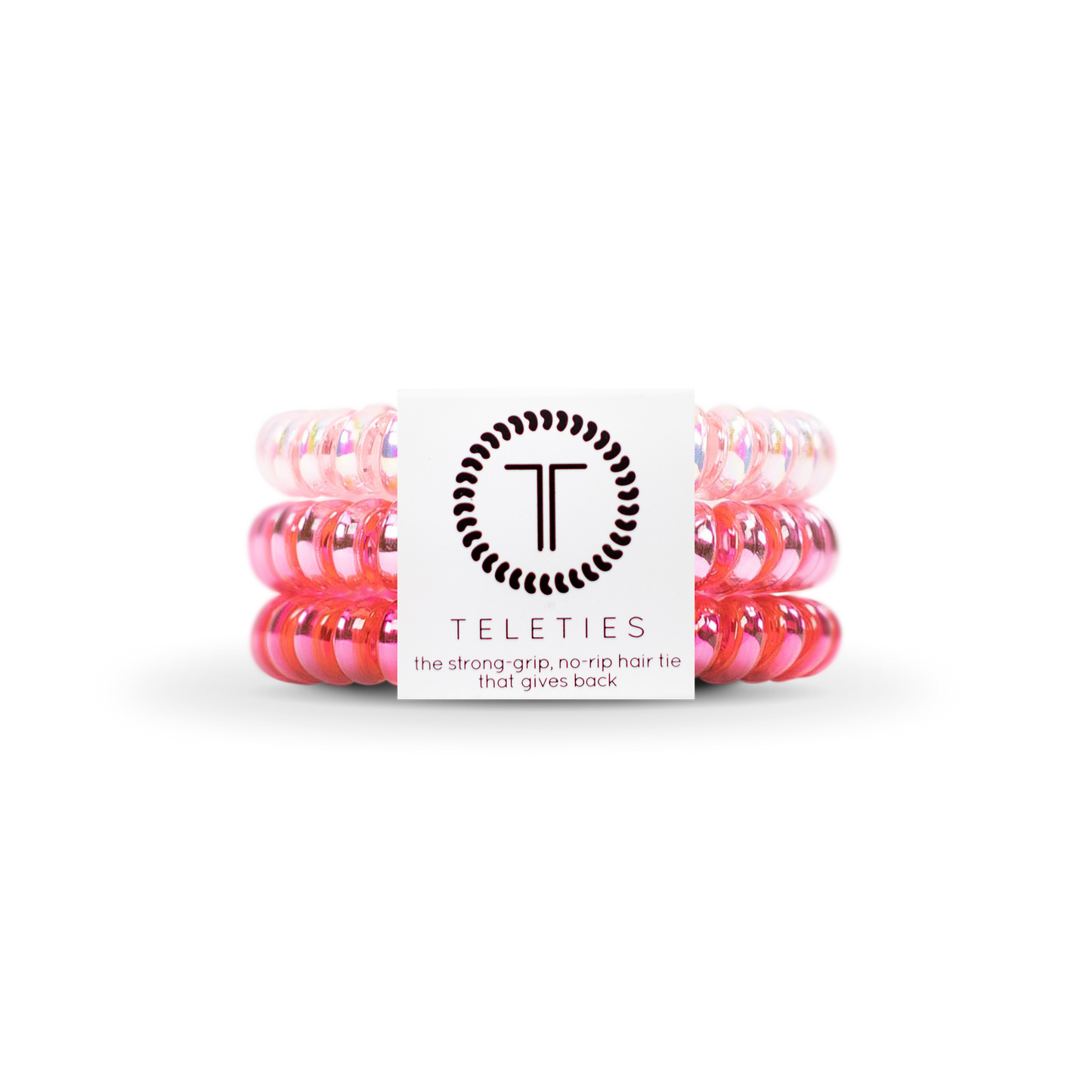 Spiral Hair Coils | Small | Think Pink Hair Ties Teleties