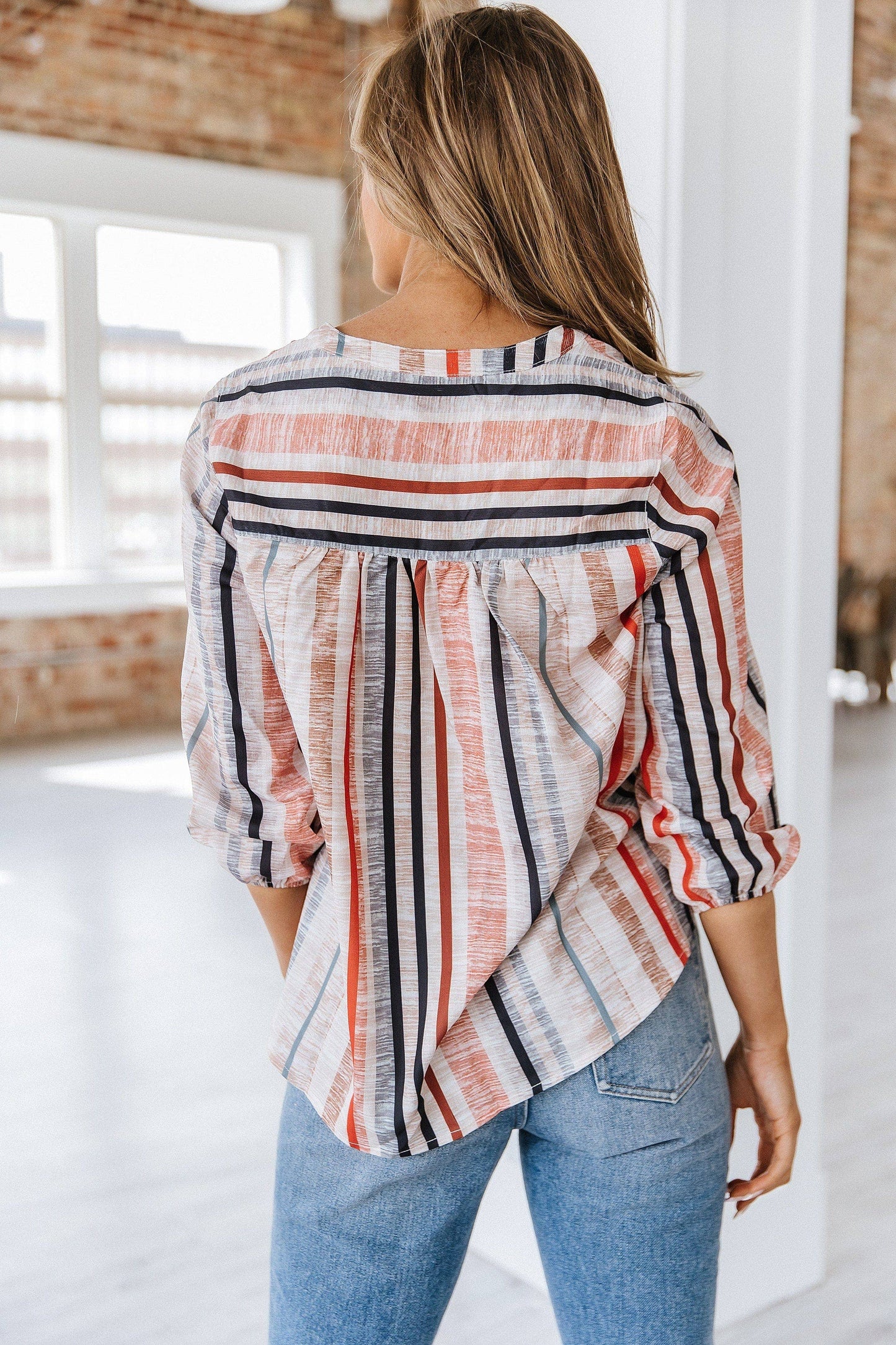 Madison Striped Top Multicolor Liam
