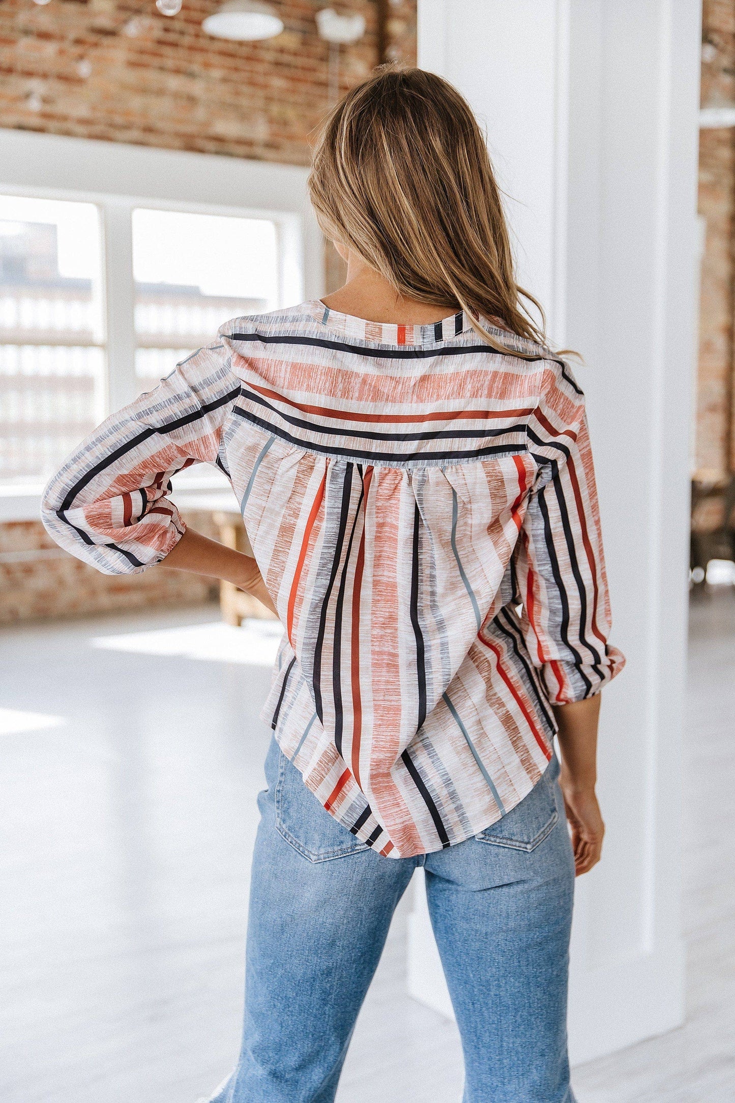 Madison Striped Top Multicolor Liam