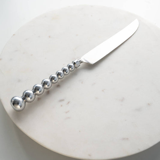 Beaded Handle Cake Knife