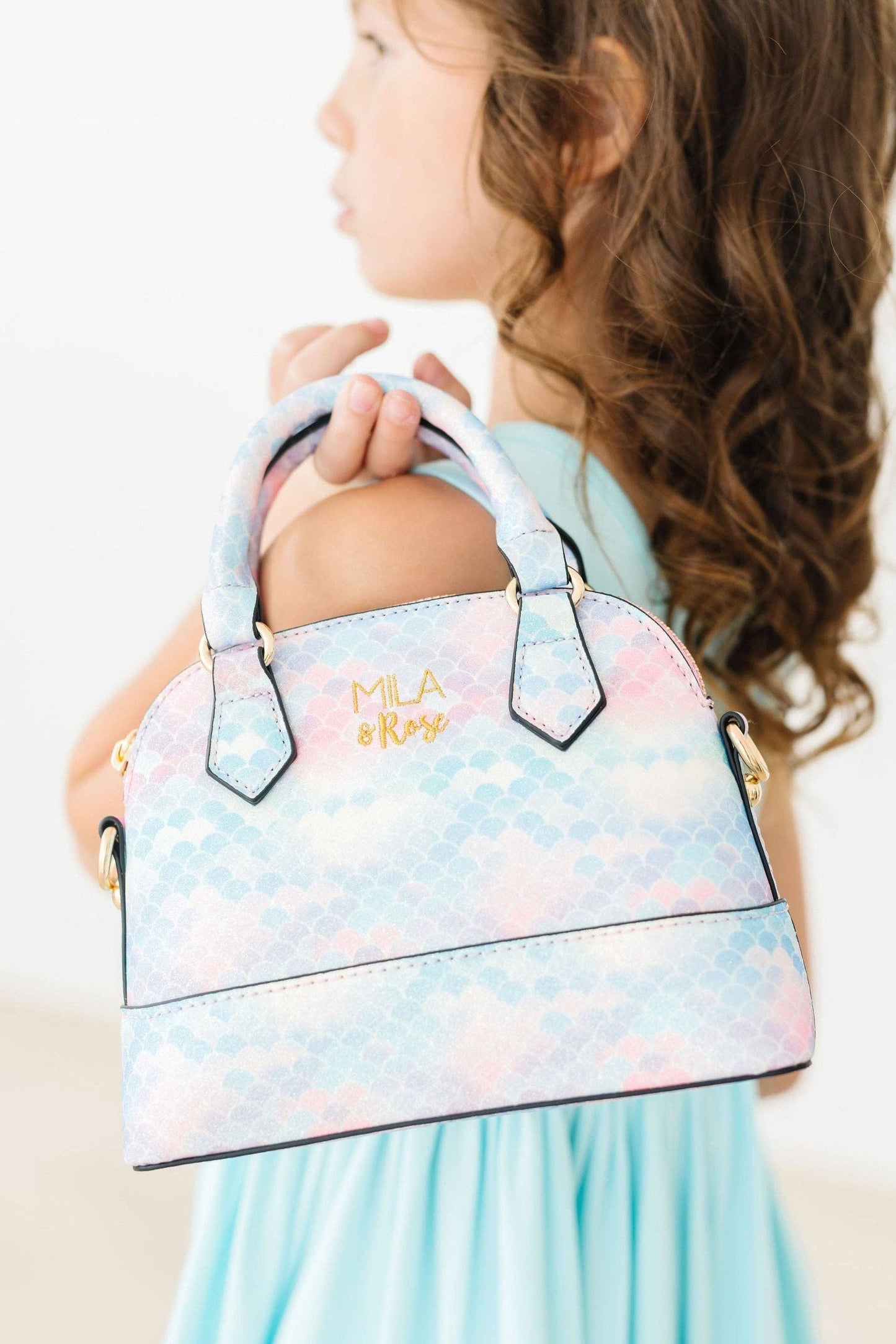 Mermaid Glitter Girl's Crossbody Purse Mila