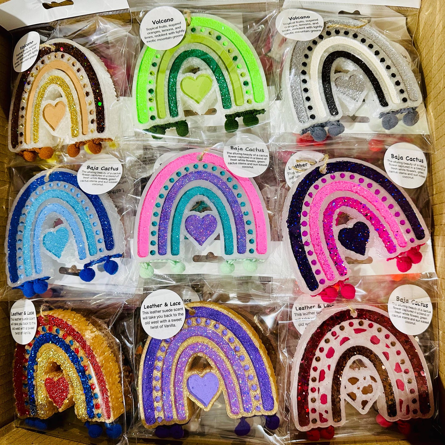 Boho Rainbow Car Freshie: Southern Creek