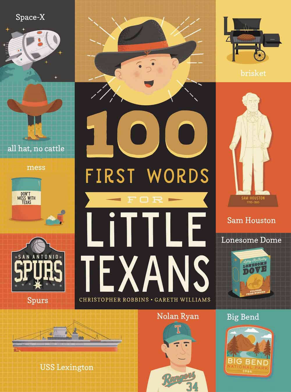 100 First Words for Little Texans Familius
