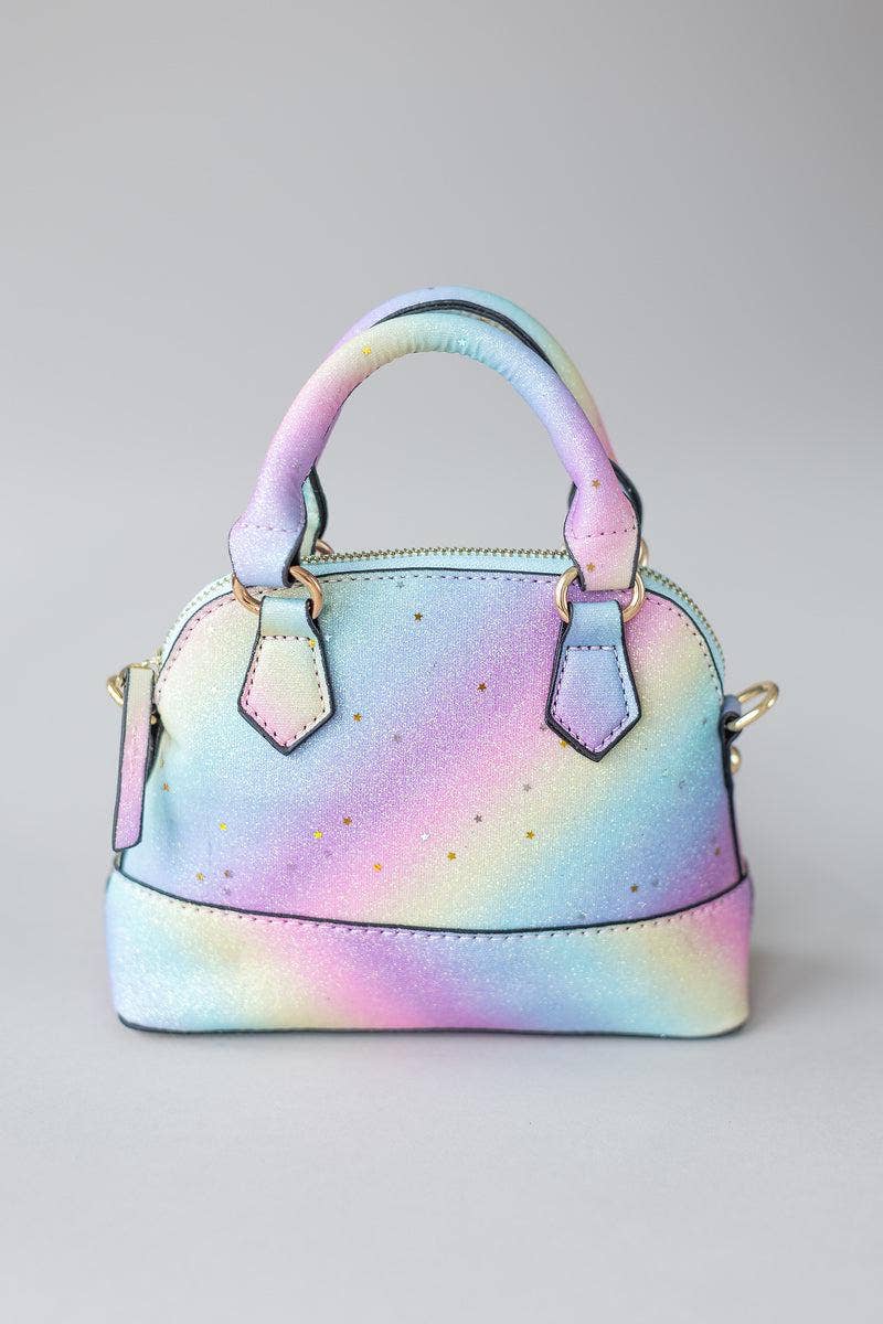 Unicorn Glitter Girl's Crossbody Purse: Mila