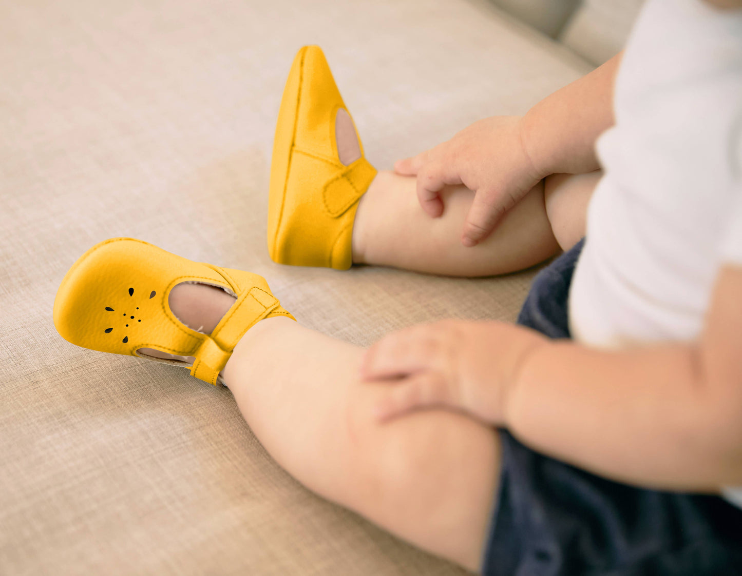 Mary Jane Eco Steps Sunflower Yellow: Juju bee
