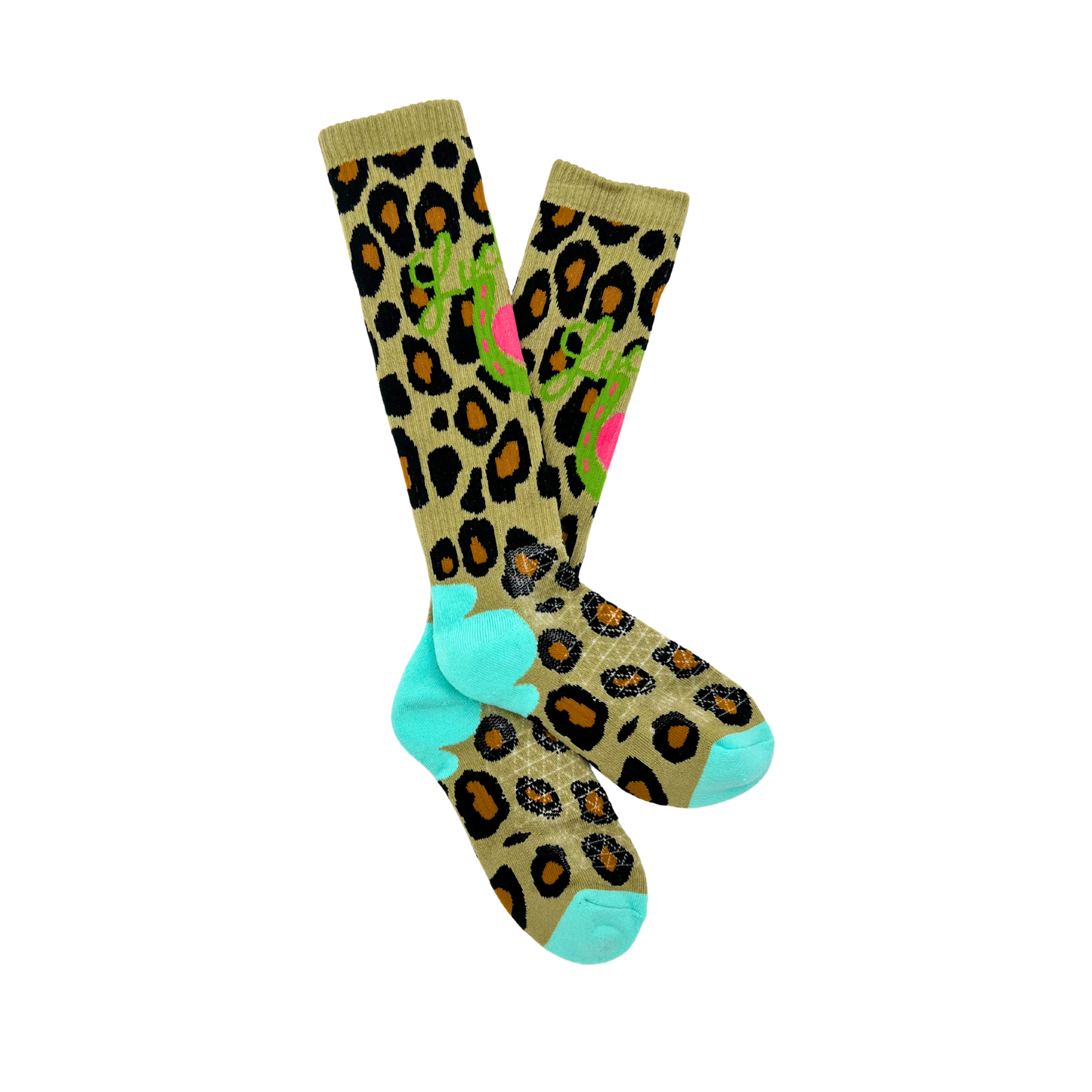 Lucky Leopard Performance Socks Lucky Chuck