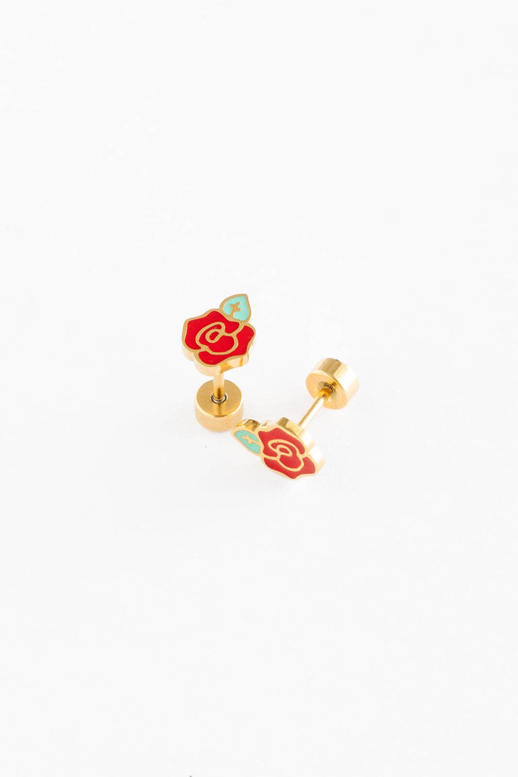 Rose Earring Pip Pop