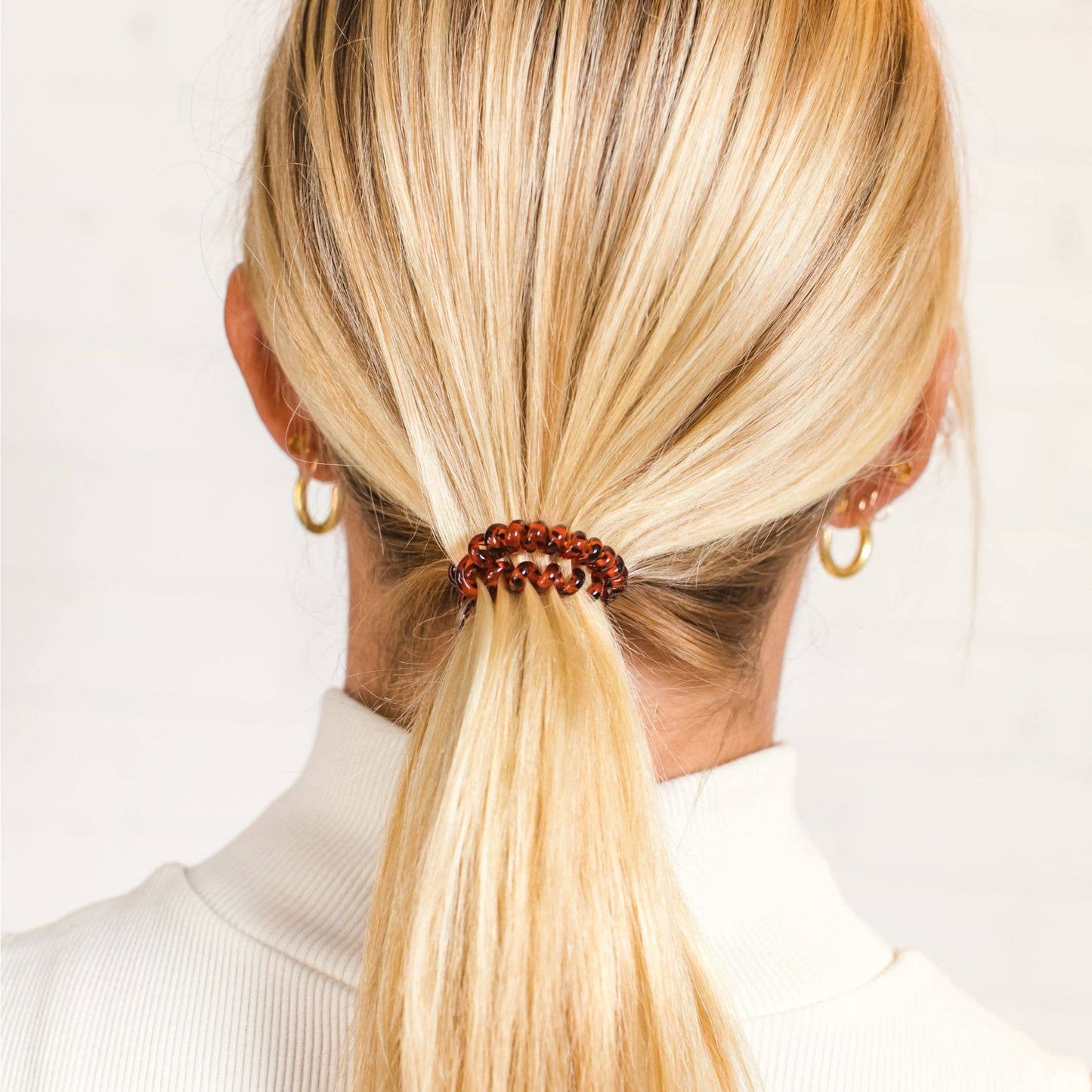 Spiral Hair Coils | Small | Tortoise Hair Ties Teleties
