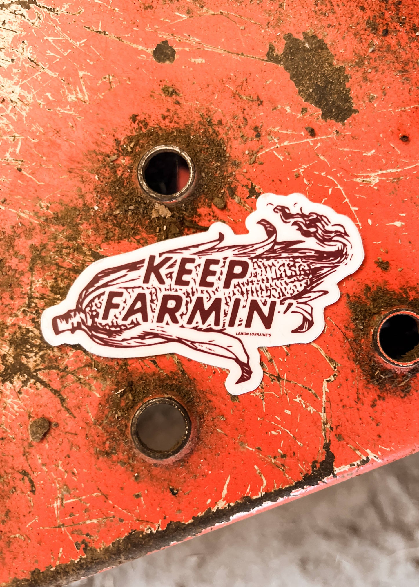 KEEP FARMIN - Sticker Decal