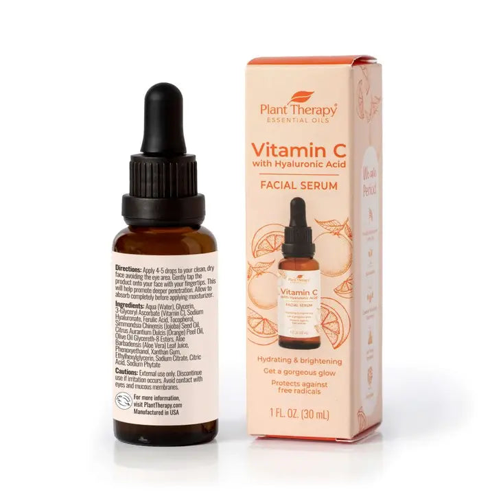 Vitamin C with Hyaluronic Acid Facial Serum 1 oz
