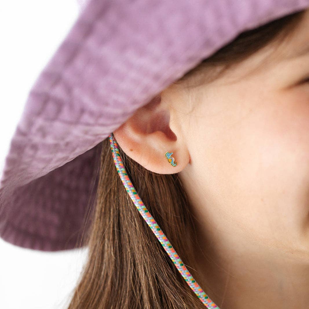 Seahorse Stud Earrings Pip Pop