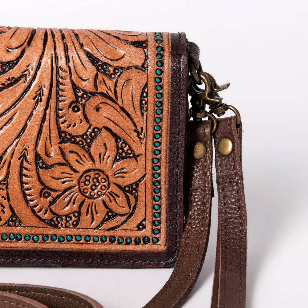Cowgirl or Cactus Organiser Genuine Western Leather Women: LS western