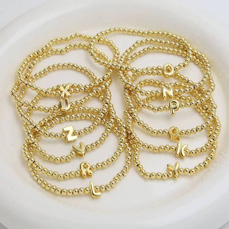 Bubble Letter Bead Bracelets ~ Deep South Originals: A