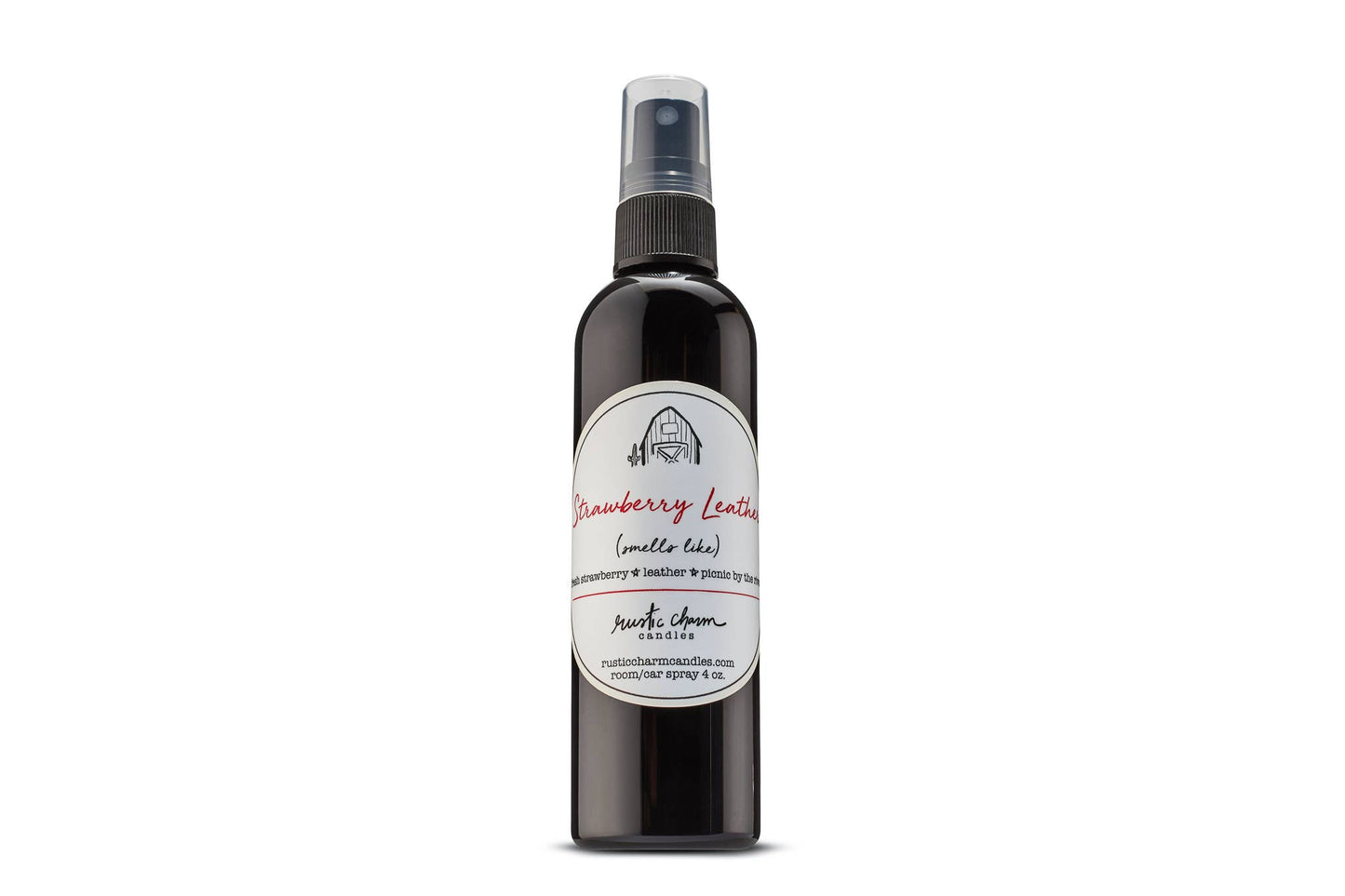 Strawberry Leather Room & Car Spray Rustic charm