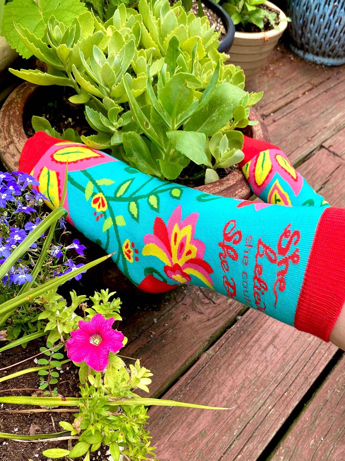 She Believed She Could, So She Did Women's Crew Socks Fab daz