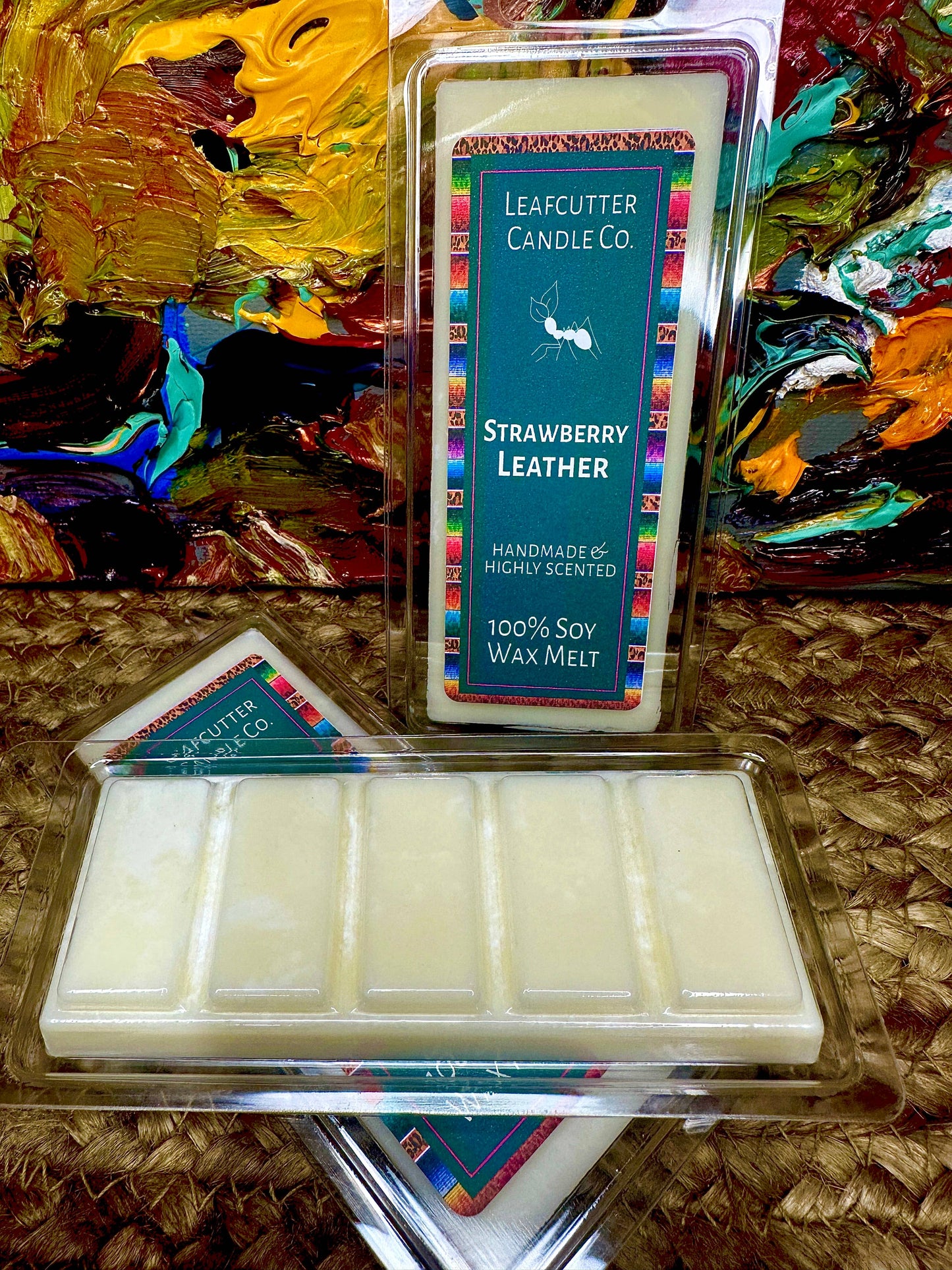 Wax Melts- 5 Cavity for warmers Leafcutter