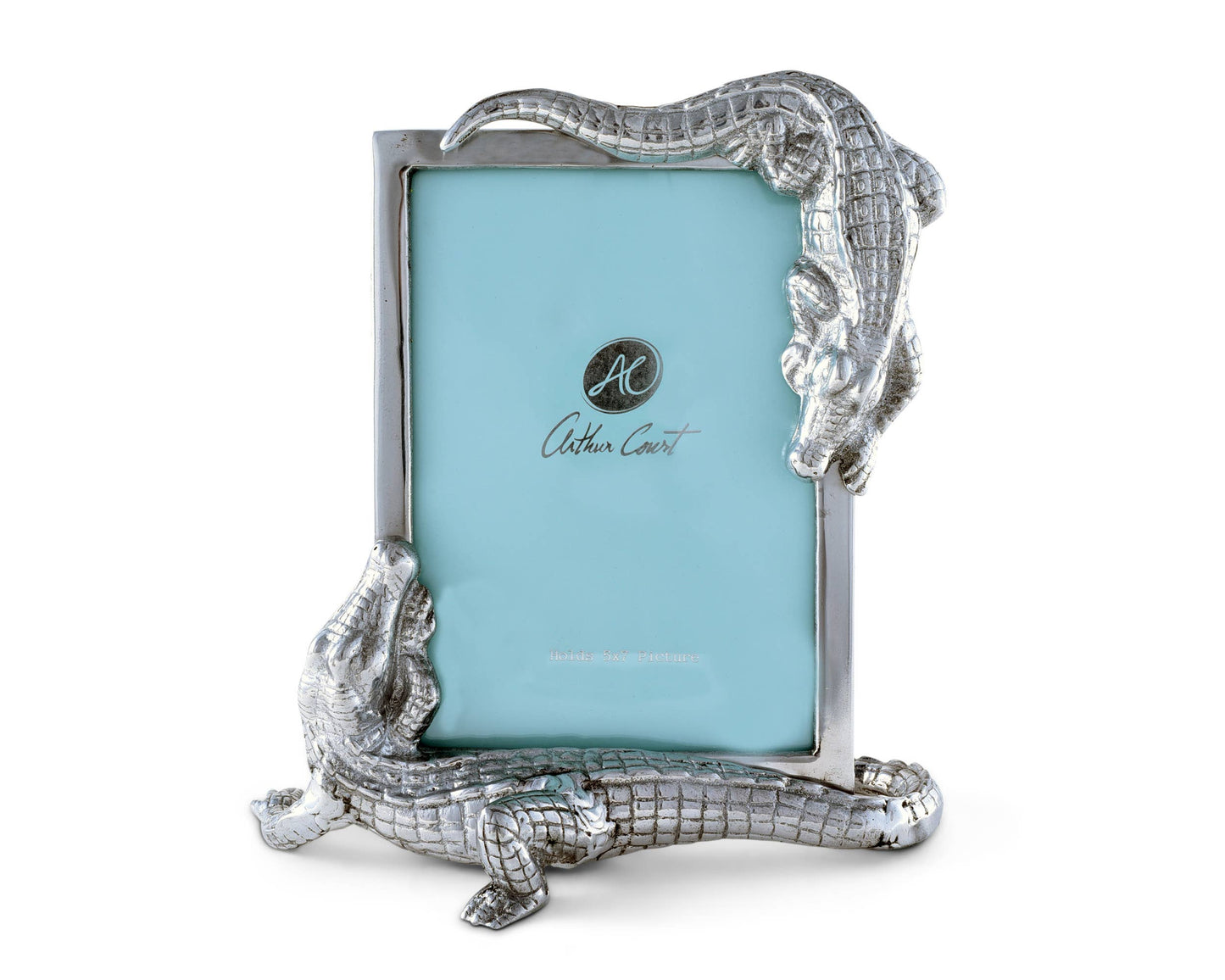 Alligator Photo Frame - Gleaming Finish: 4 x 6
