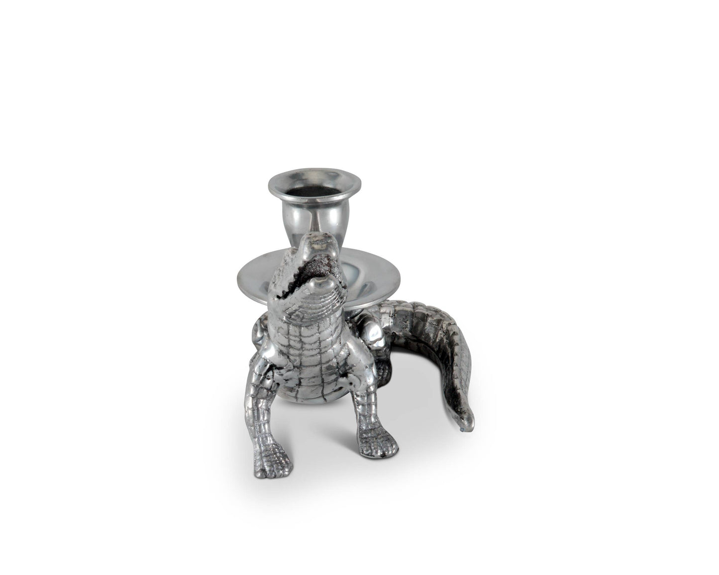 Alligator Taper Candle Holders