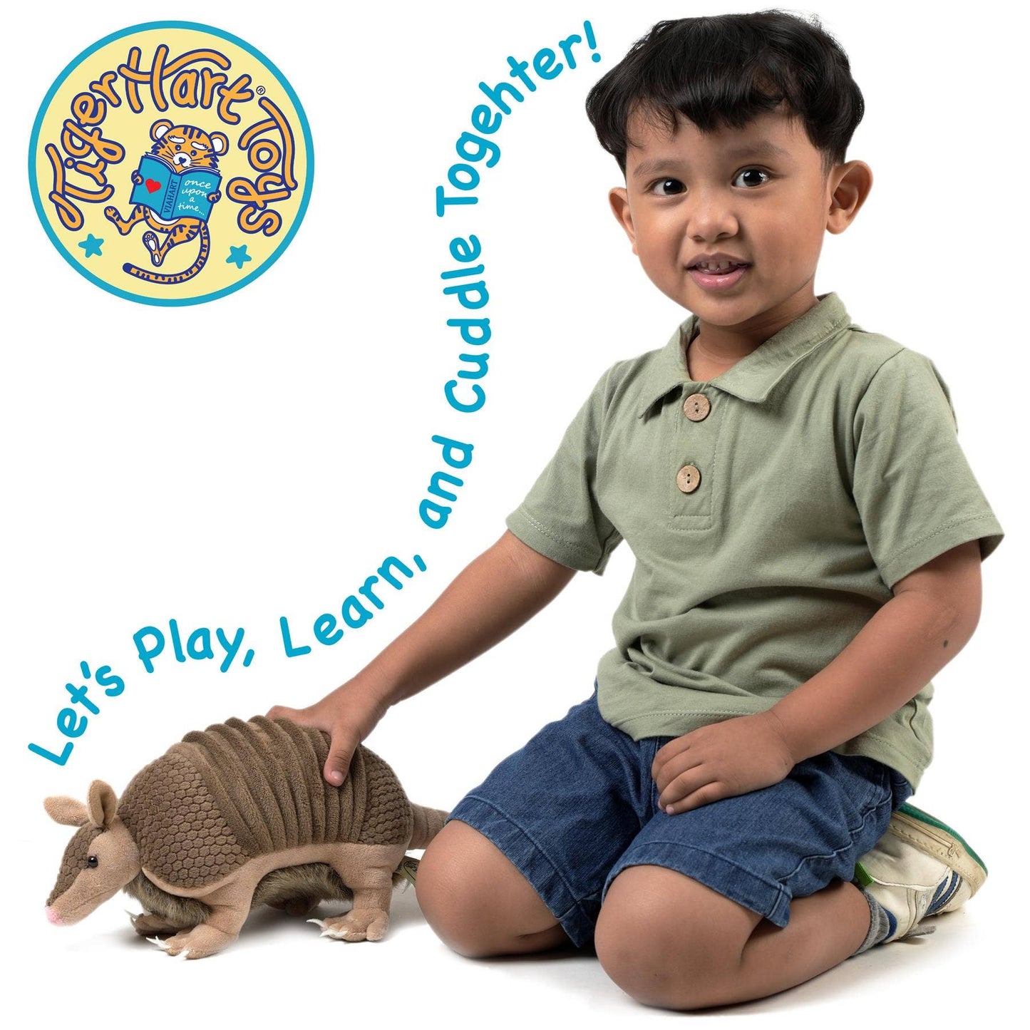 Mike The Armadillo - 10 Inch Stuffed Animal Plush Viahart