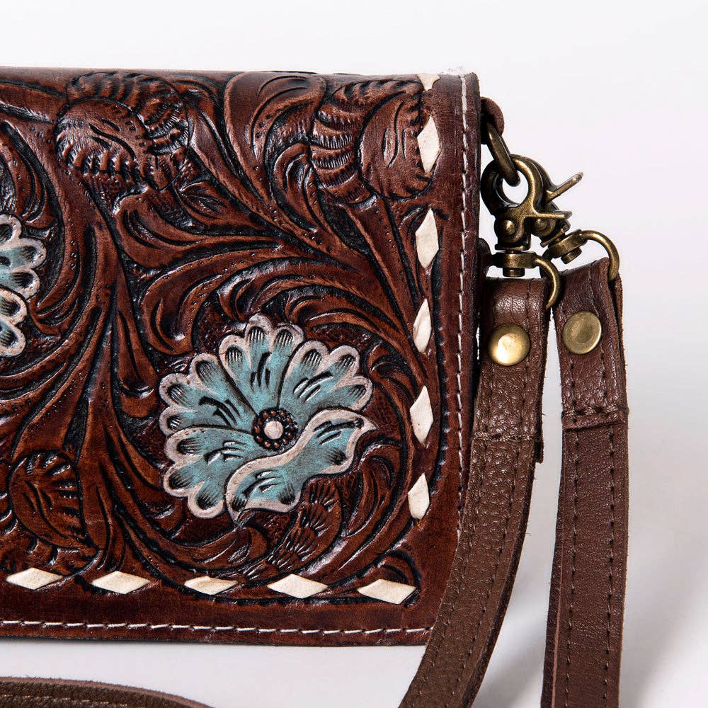 Cowgirl or Cactus Organiser Genuine Western Leather Women: LS western