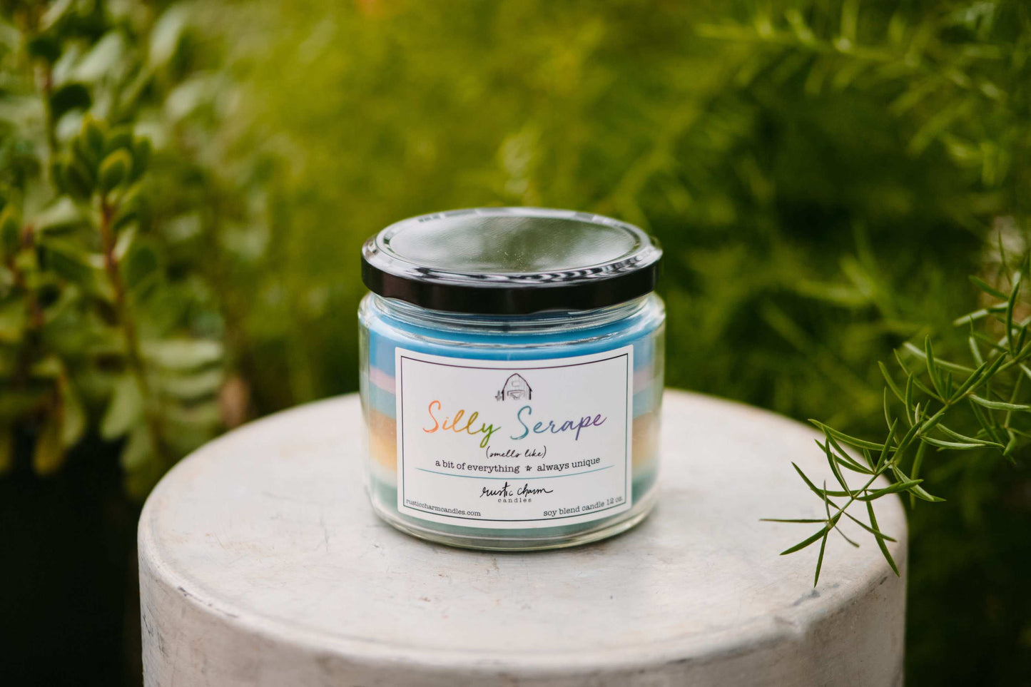 Silly Serape Candle Rustic Charm
