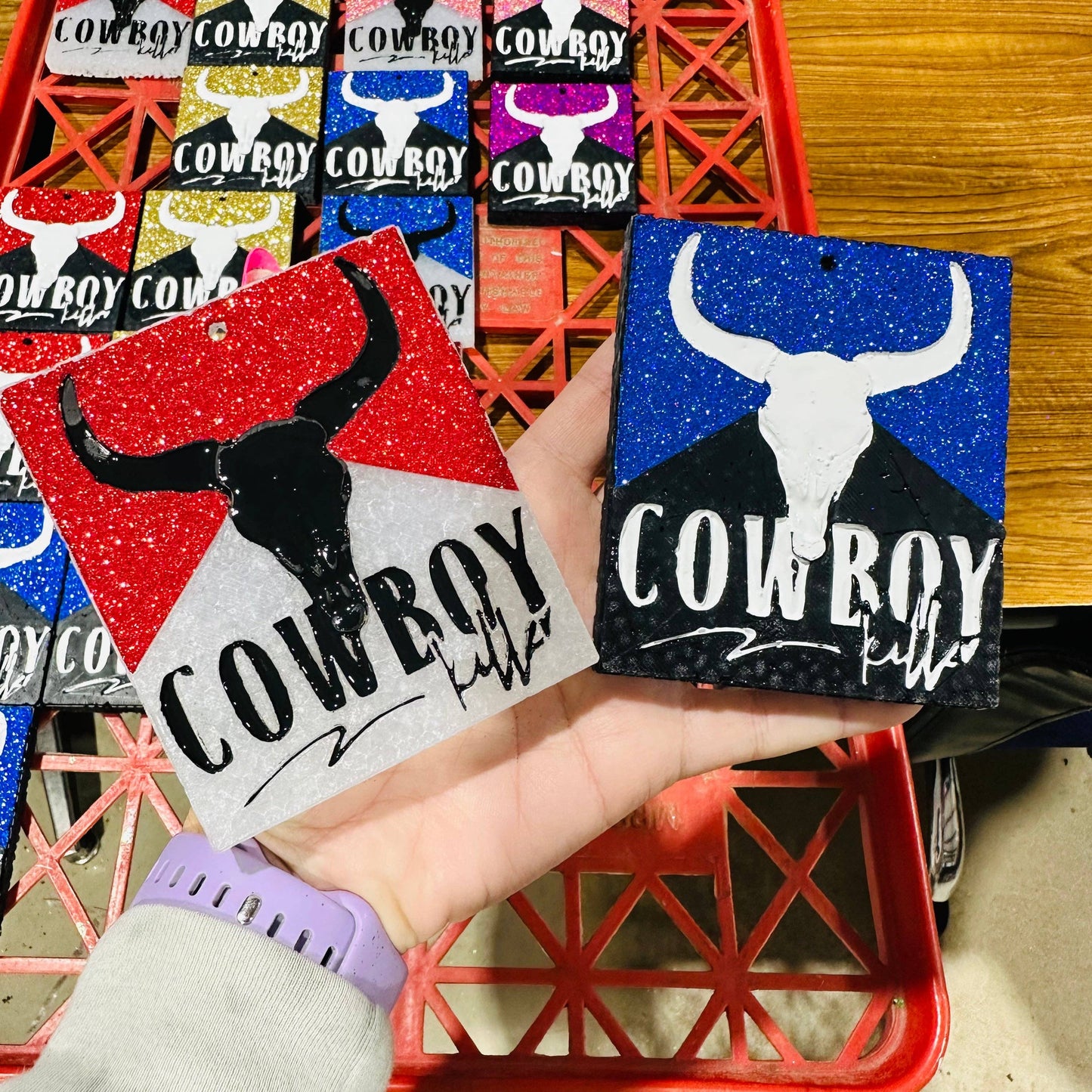 Cowboy Killer Car Freshie: Southern Creek/Painted