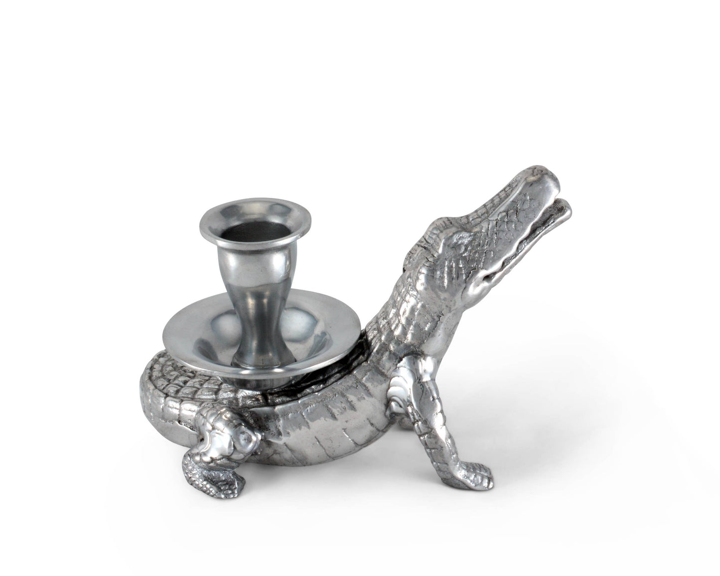 Alligator Taper Candle Holders