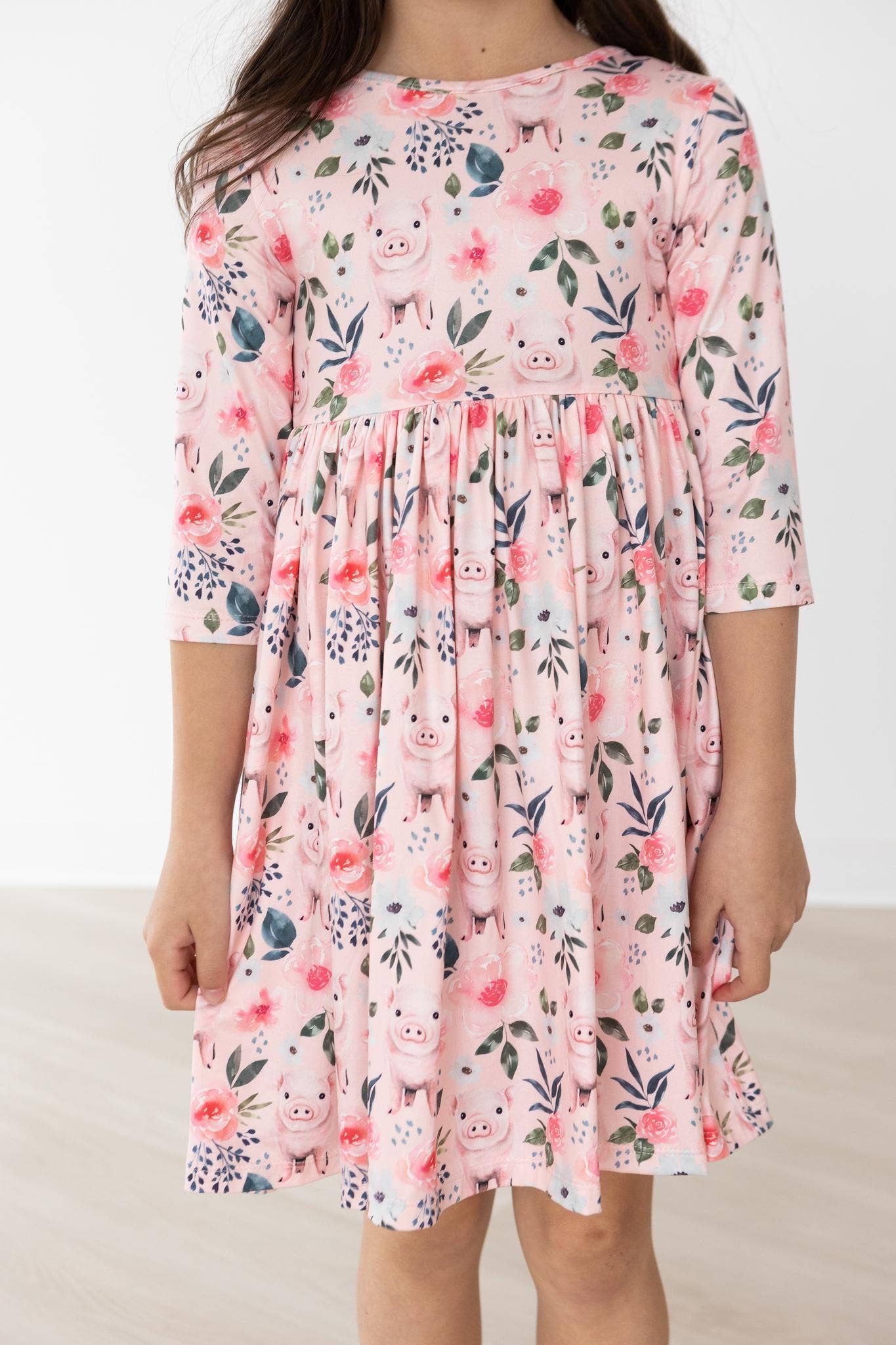 This Little Piggy Twirl Dress: Mila & Rose