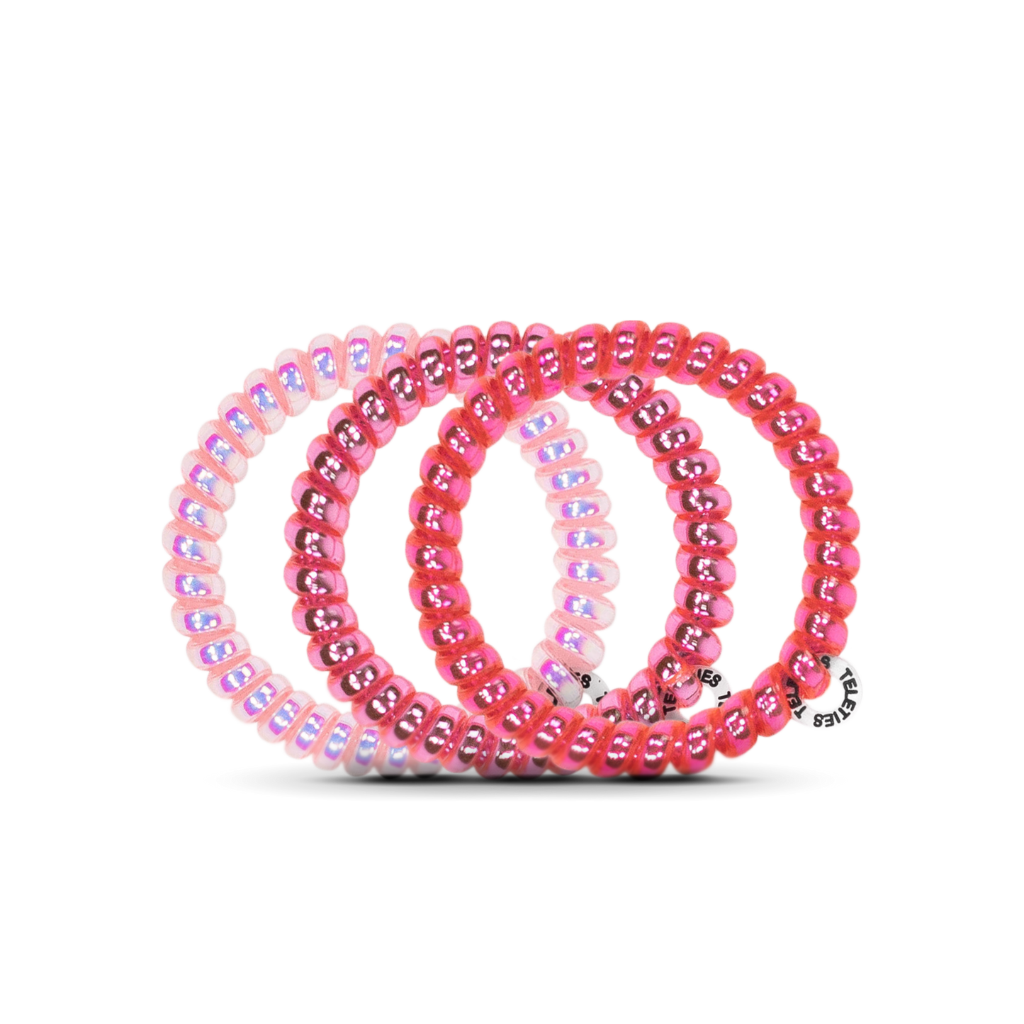 Spiral Hair Coils | Small | Think Pink Hair Ties Teleties