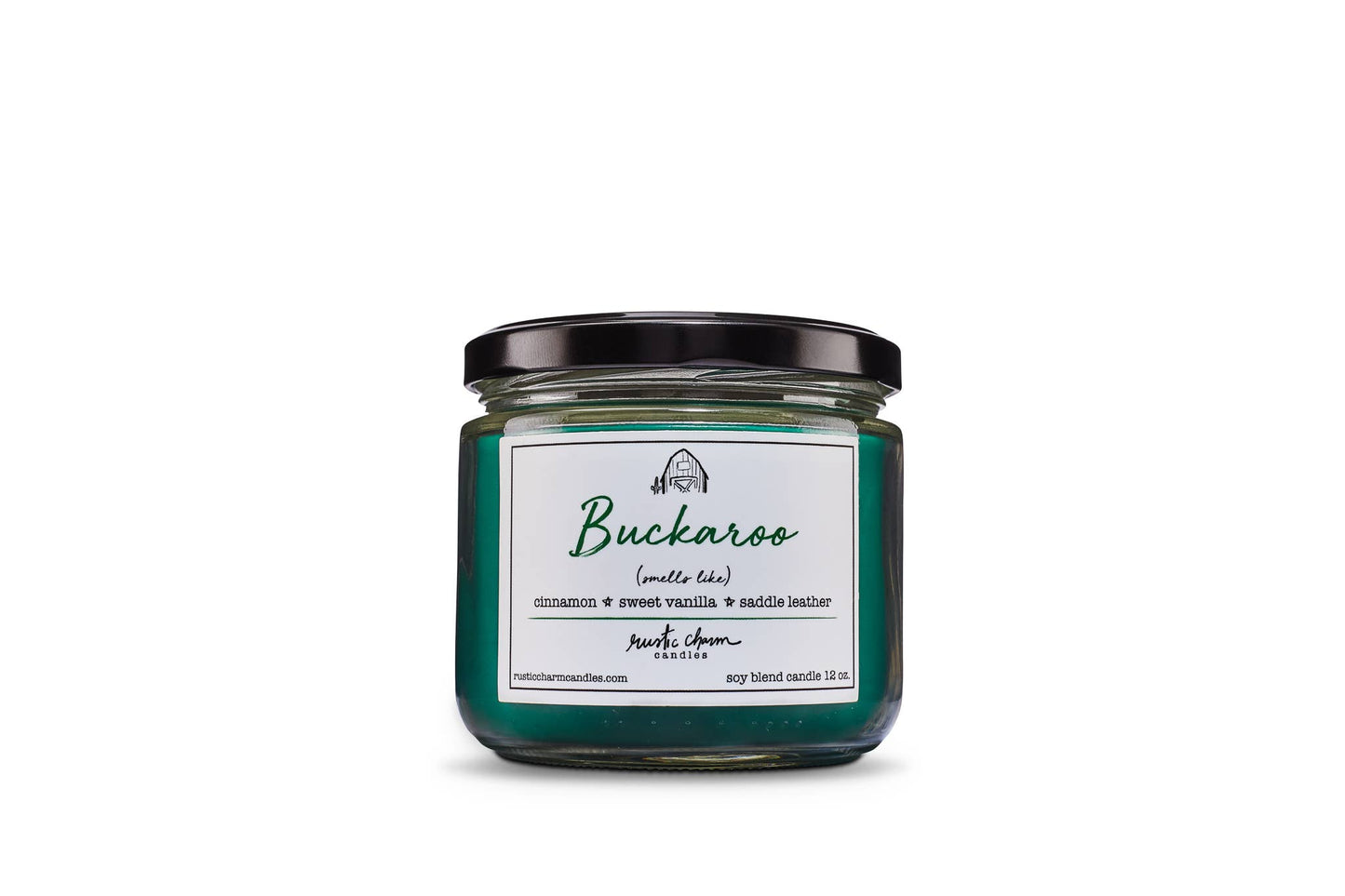 Buckaroo (Cinnamon, Vanilla, & Leather) Candle -rustic charm