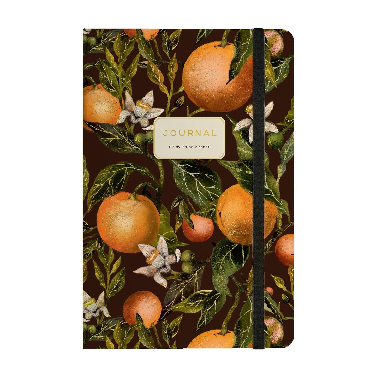 Oranges and Blossoms Hard Cover Journal