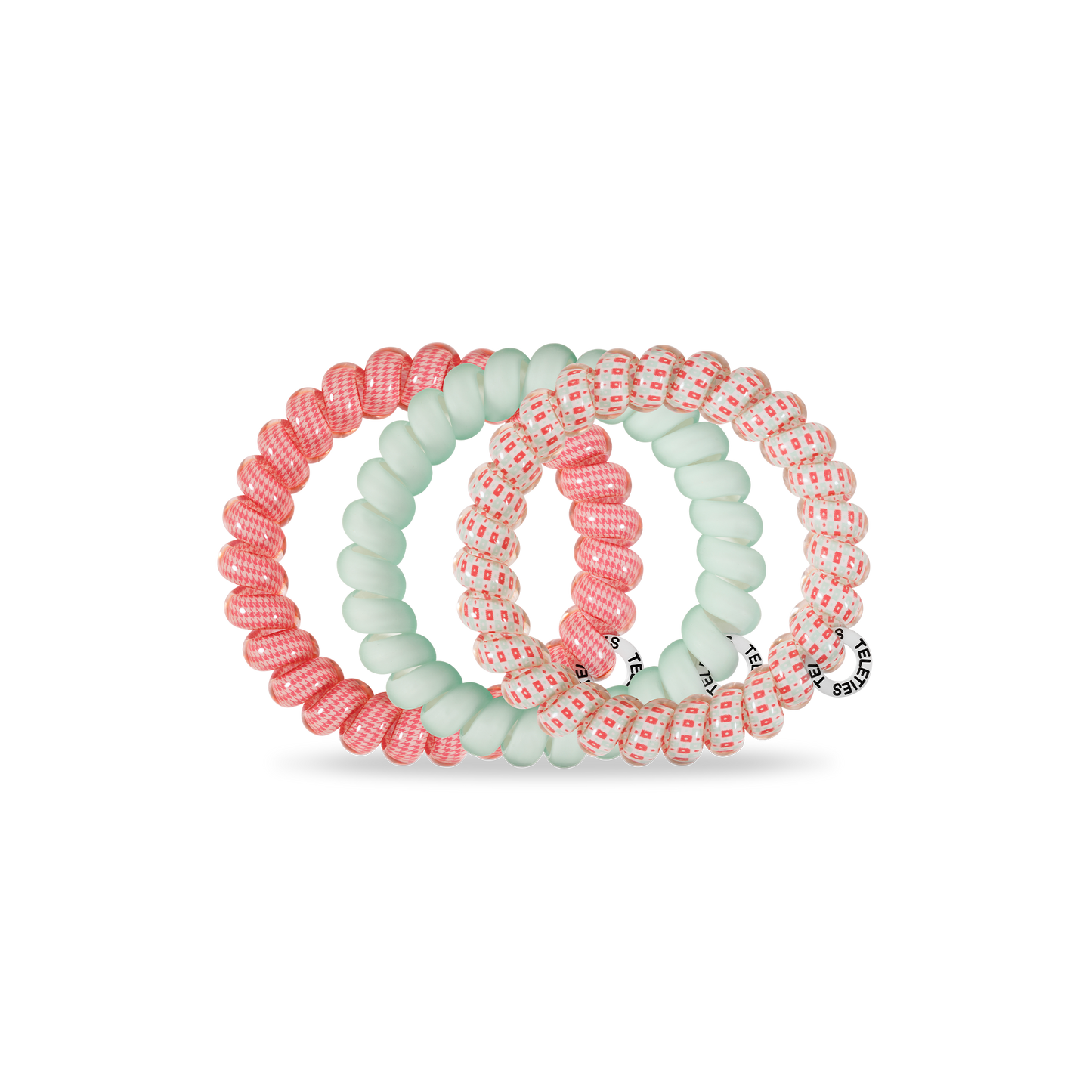 Spiral Hair Coil | Large | Calming Coral Teleties