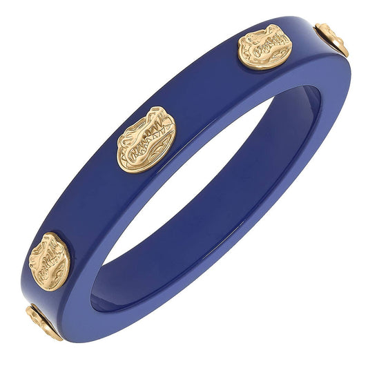 Florida Gators Resin Logo Bangle: Blue or Orange