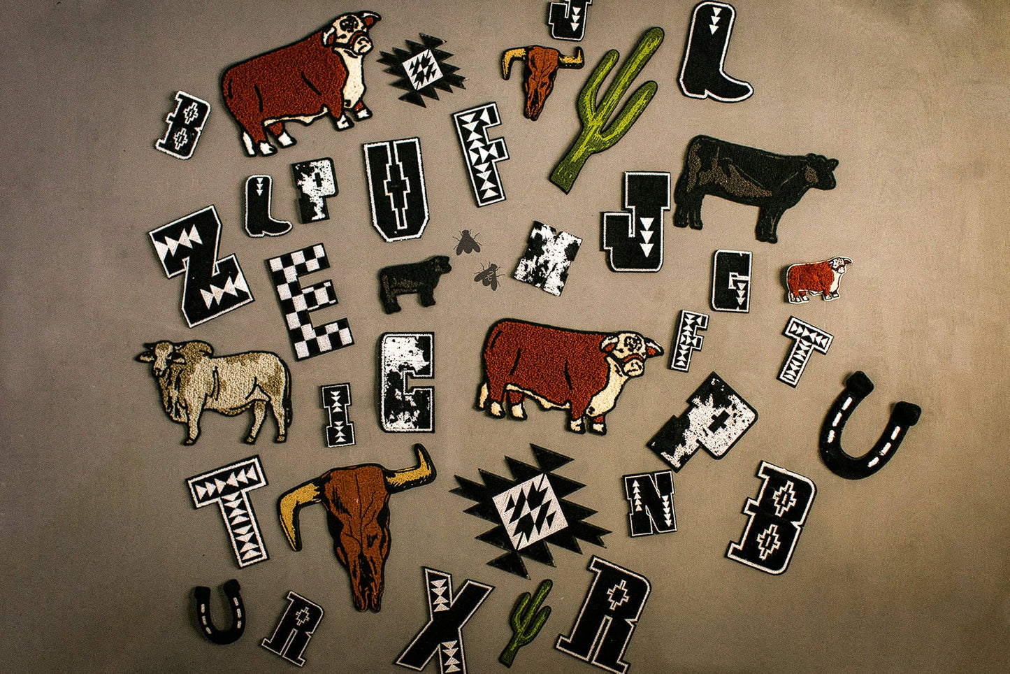 2 FLY DIY PATCH *brahma: LARGE