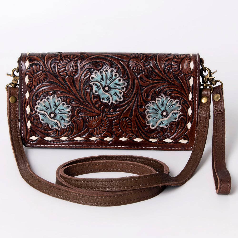 Cowgirl or Cactus Organiser Genuine Western Leather Women: LS western