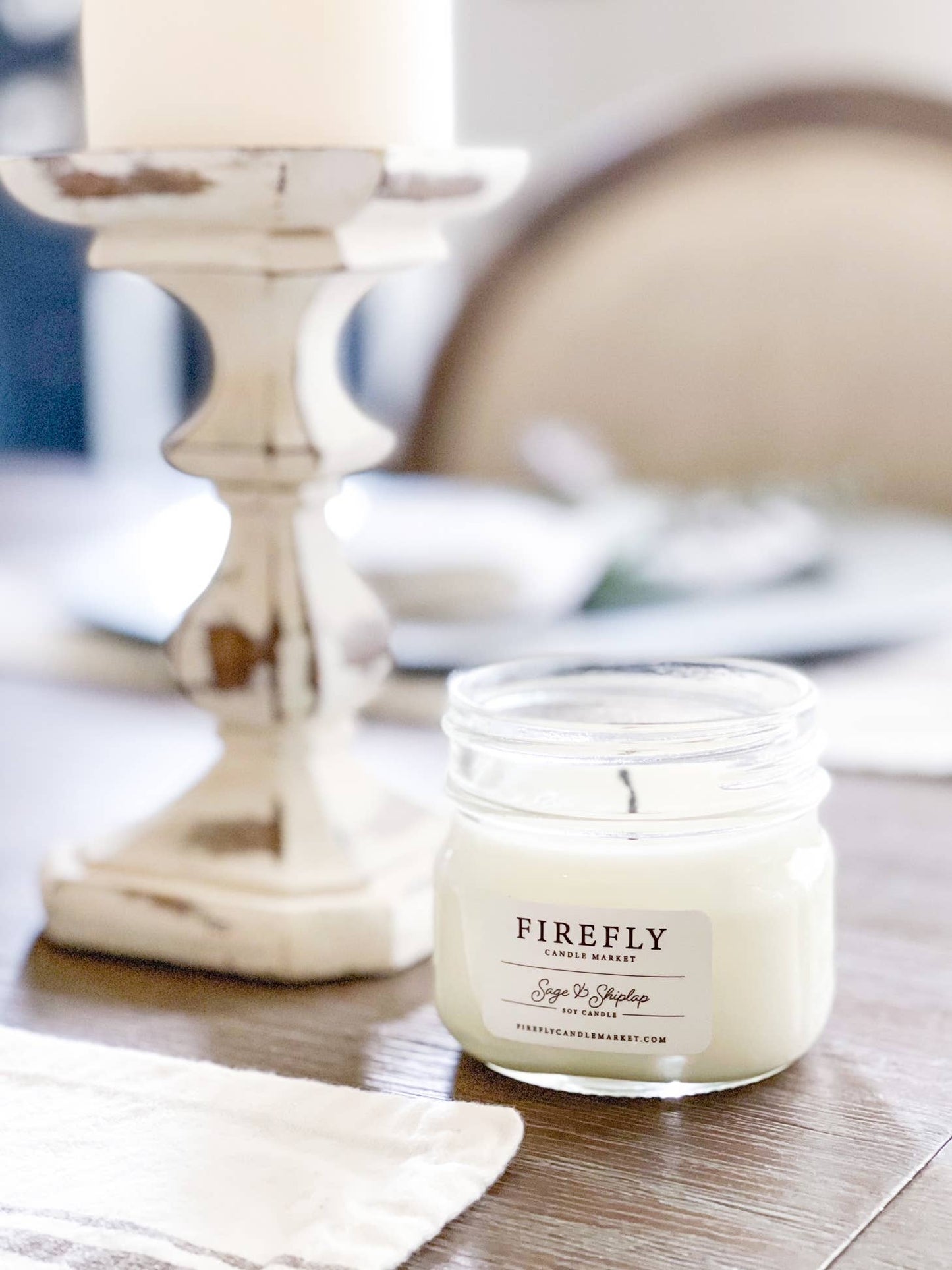 Sage & Shiplap: Large Candle