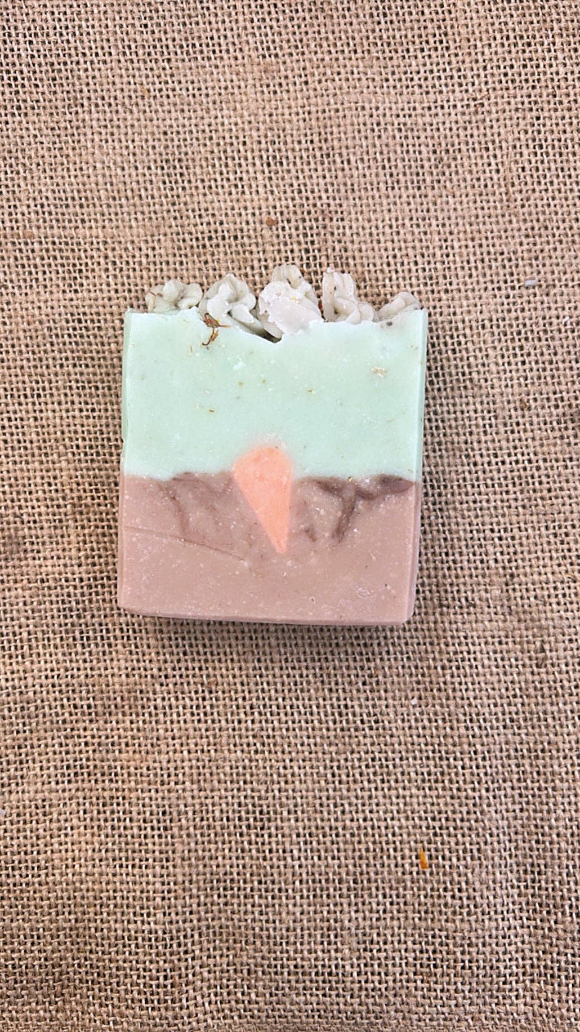 CARROT GARDEN | Natural soap | Cocoa powder