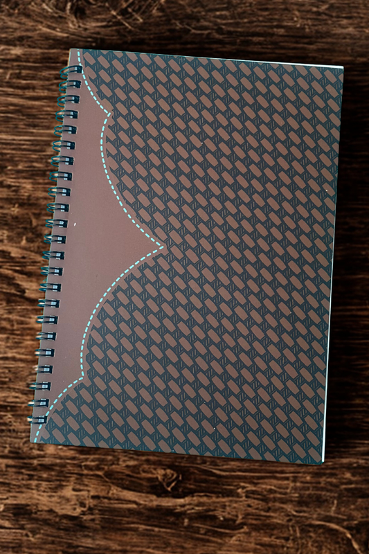 Saddle Stitch Small Notebook Sterling