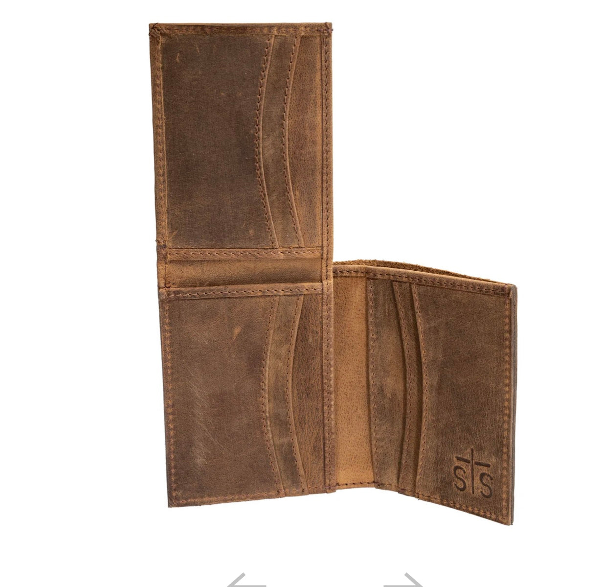 Foreman Trifold Hidden Cash Wallet STS Ranchwear 61033