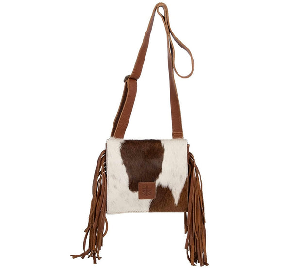 Cowhide Miss Kitty Crossbody Bag (Brown 32657) ( Black 36256) STS Ranchwear