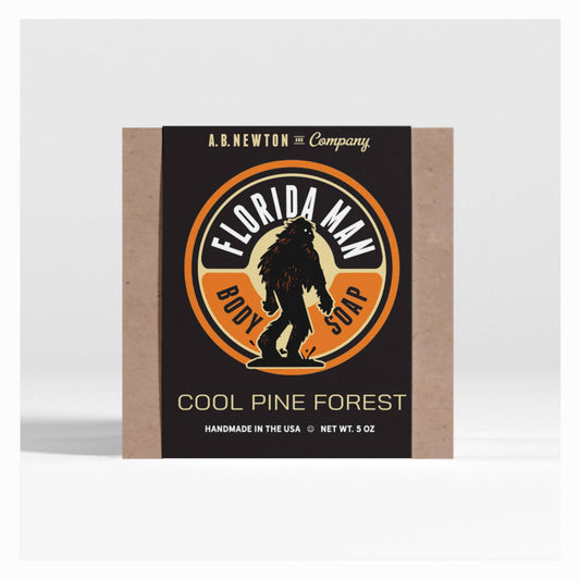 Florida Man Head 2 Toe Vegan Solid Shampoo Camping Soap Bar