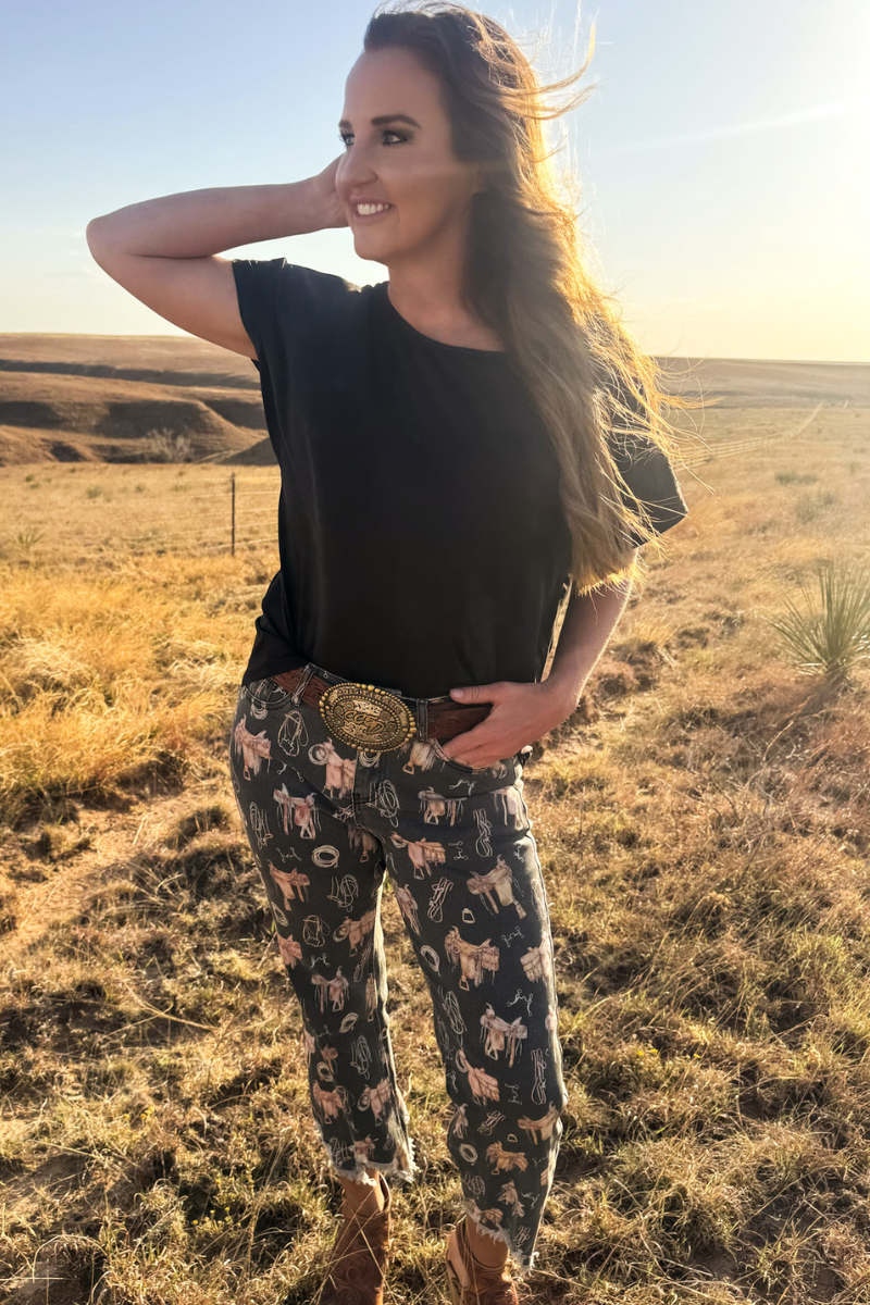 Saddle Room Jeans: Sterling Kreek
