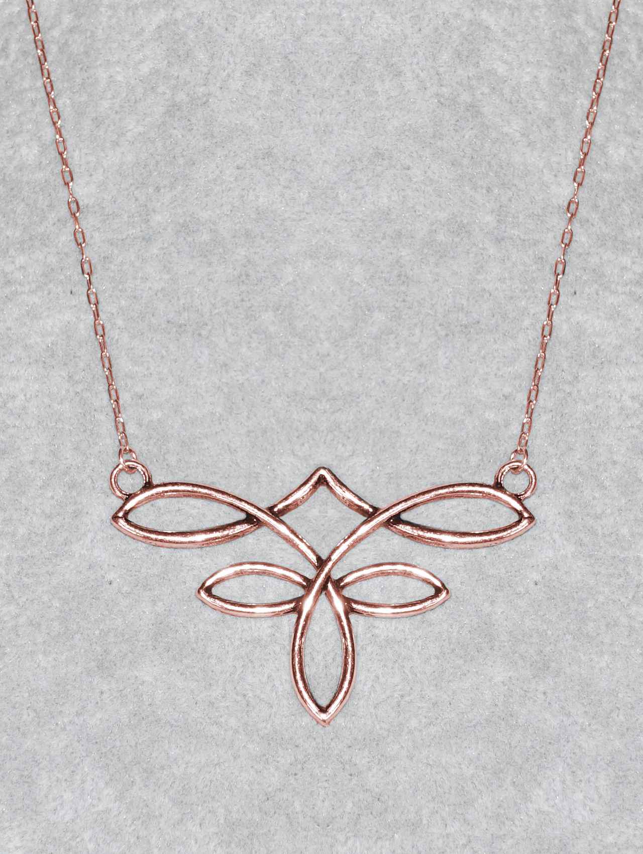 COPPER COWBOY BOOTS STITCH 18" Necklace