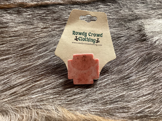 Pink stone ring