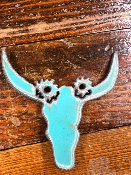 Buffalo skull, Cactus, or Roadrunner magnet  Whimsie Western